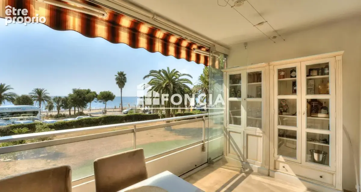 Cannes plage du midi front de mer t2 de 42m2+terrasse de 9m2 + parking, cave et tennis - photo 5