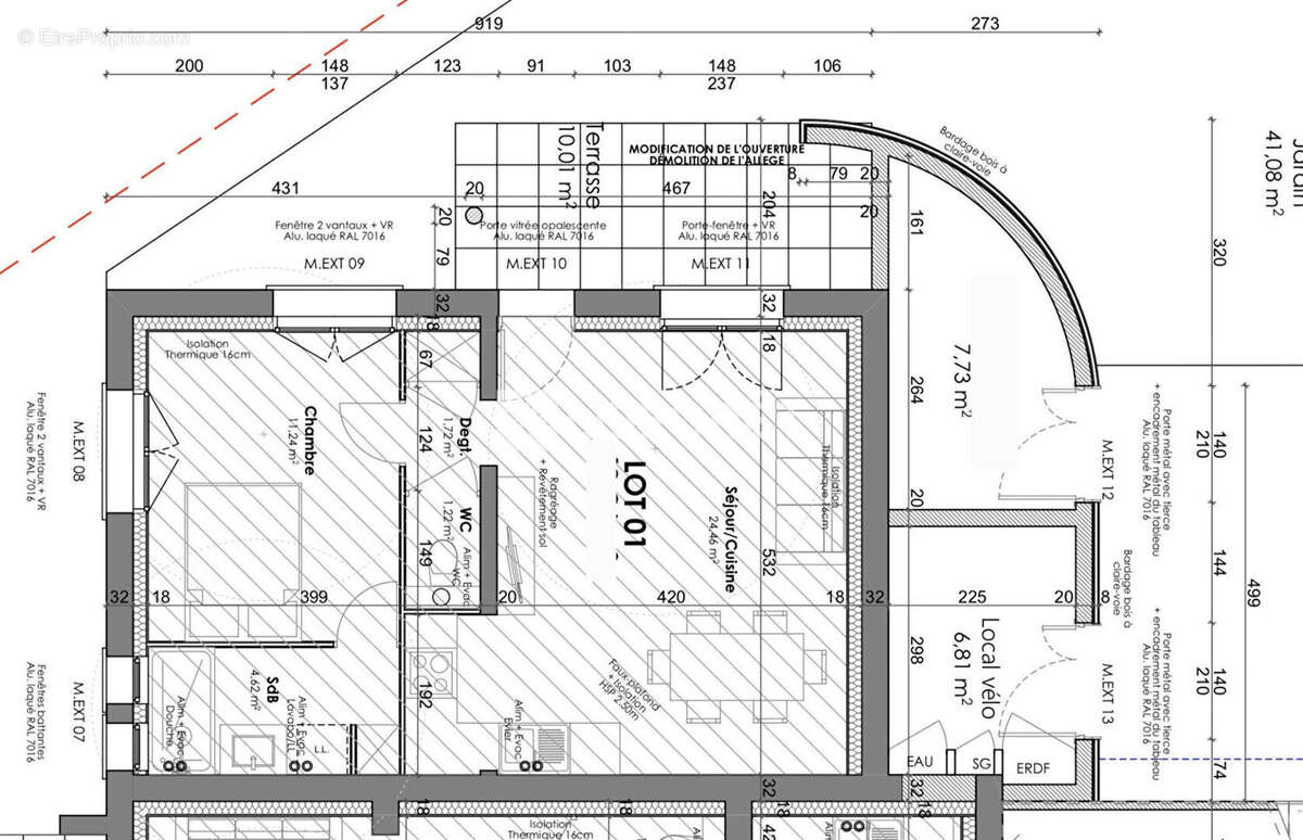 Appartement à SAINT-GENIS-LAVAL