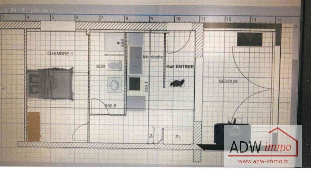 Appartement à CHAILLY-EN-BIERE