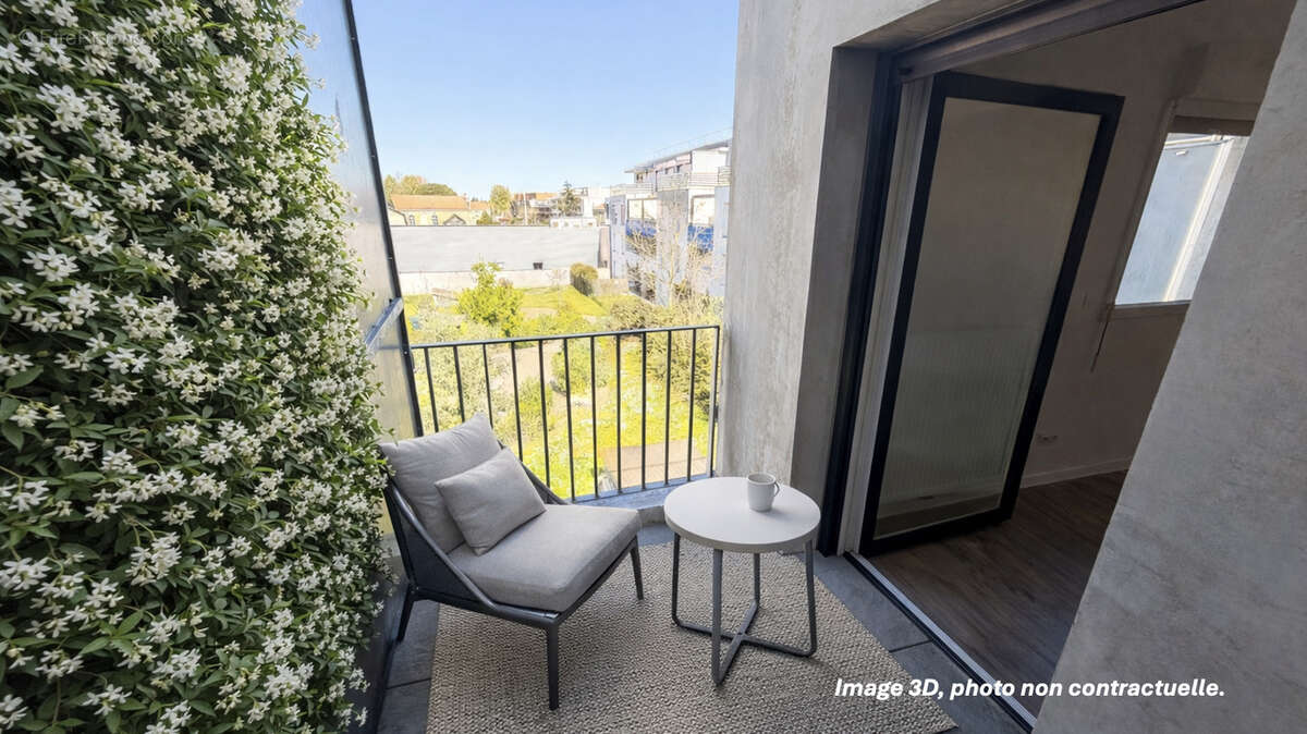 Appartement T2 avec balcon et parking   Résidence récente - photo 5