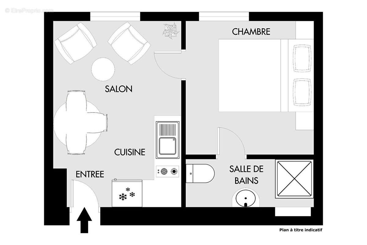 Appartement à PARIS-19E