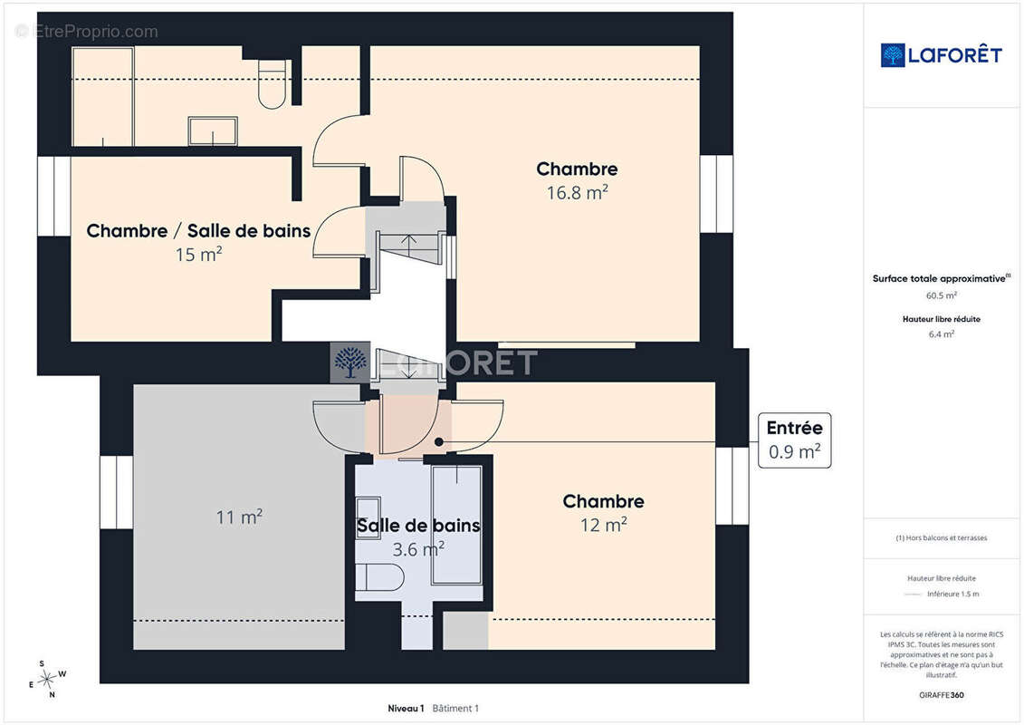 Maison Benodet 5 pièce(s) 130 m2 - photo 23