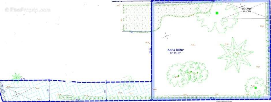 Terrain à SAINT-VRAIN