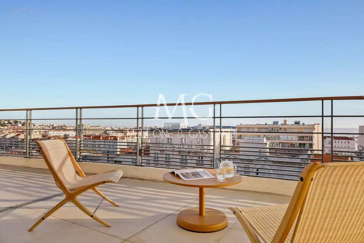 Cannes centre – penthouse d’exception – roof top – vue mer panoramique – 117 m² – 2 parkings - photo 29
