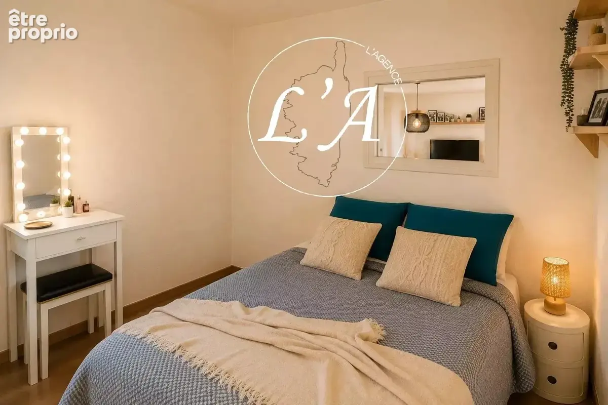 Ajaccio – t2 36 m² climatisé – terrasse – aperçu mer - photo 6