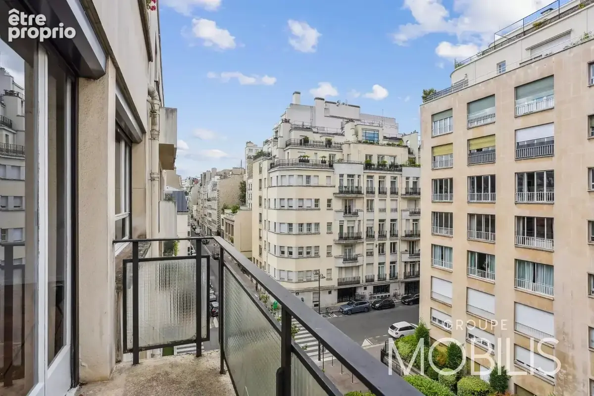 75016 - faisanderie/longchamp - appartement rénové de 60,84 m2 en étage élevé, avec balcon et vues dégagées - 1 chambre - traver - photo 8