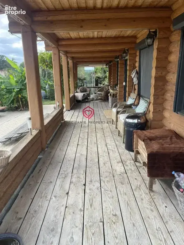 Maison originale en bois avec une vue magnifique sur les Pyrénées - photo 28