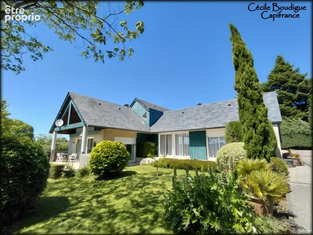 Entre Pau et Tarbes à 7 kms de Soumoulou Maison d'architecte belle vue sur Pyrénées 16000 m² de terrain - photo 3