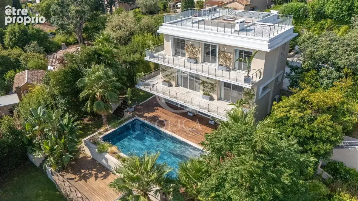 Villa contemporaine rénovée avec vue mer panoramique - cap d'antibes - photo 2