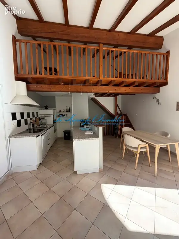 Anduze, dans immeuble de caractère entièrement rénové, appartement duplex F3/F4 - photo 3