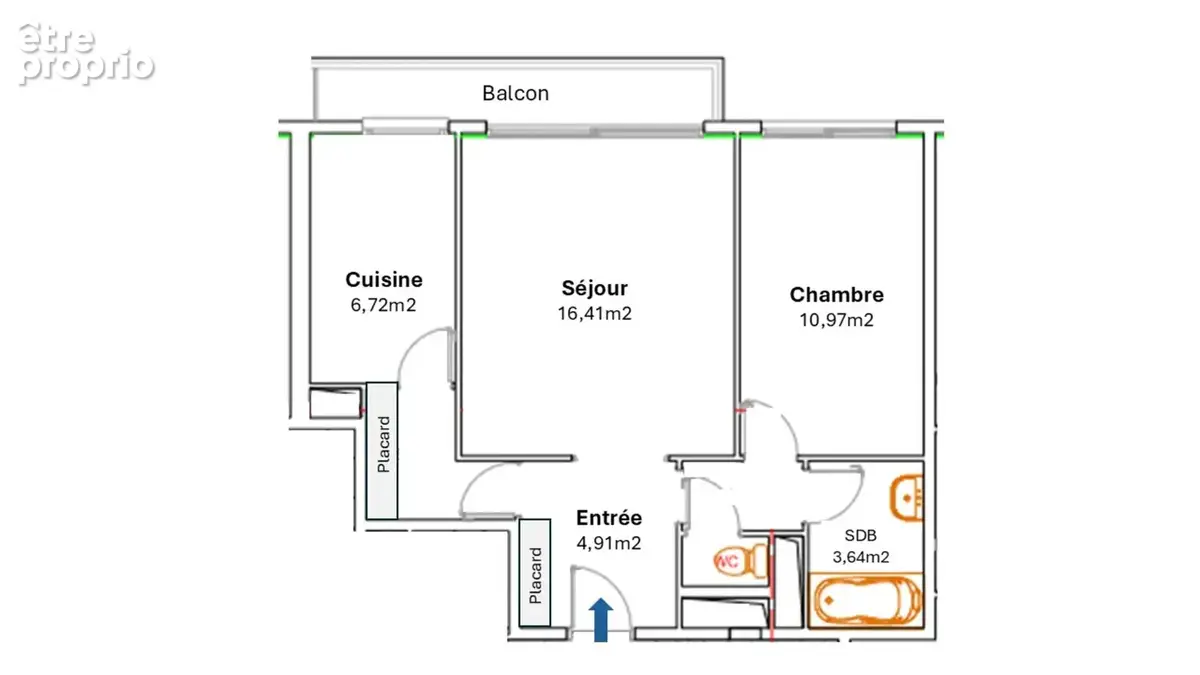 Appartement à MONTROUGE