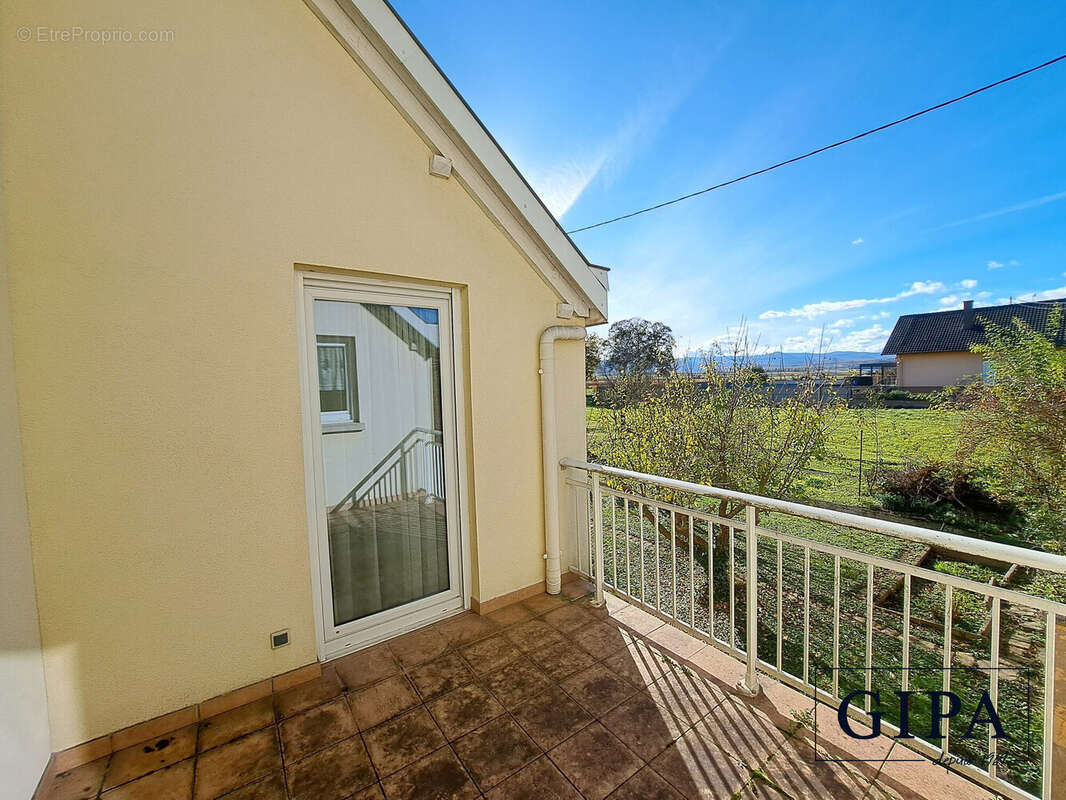 TERRASSE secondaire - Maison à ALTORF