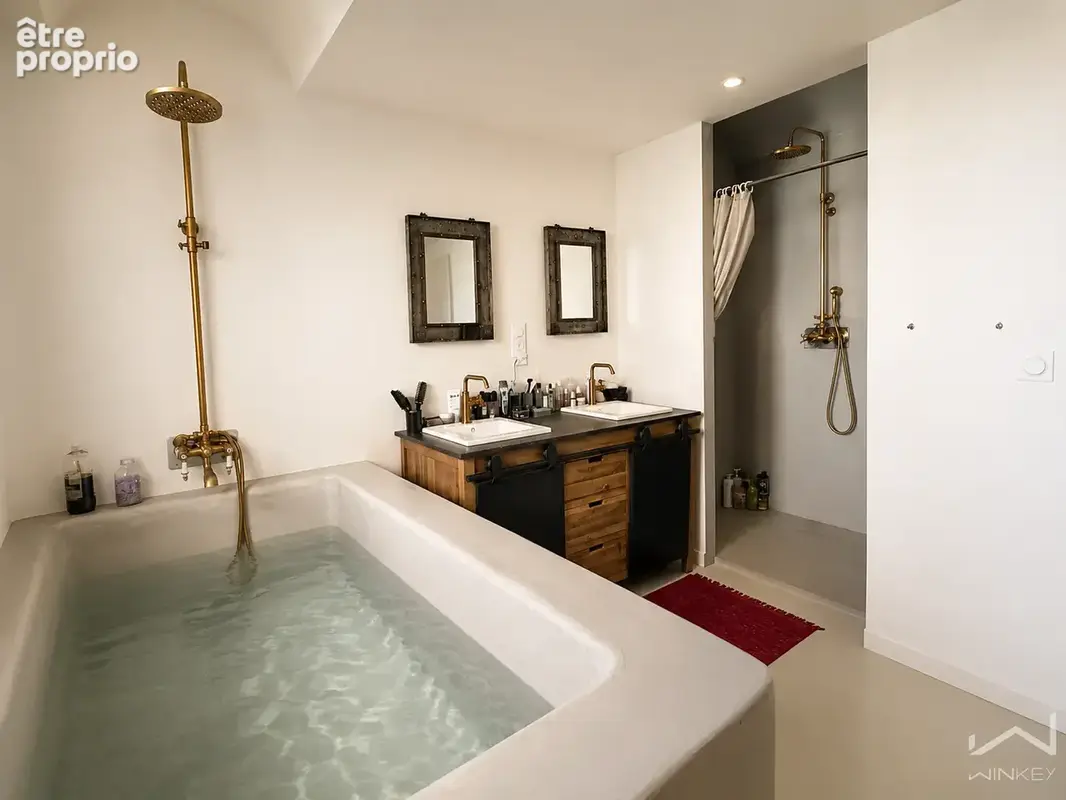 Isabelle di natale vous présente en exclusivité   la garde-adhémar   maison de village en pierre entièrement r - photo 17