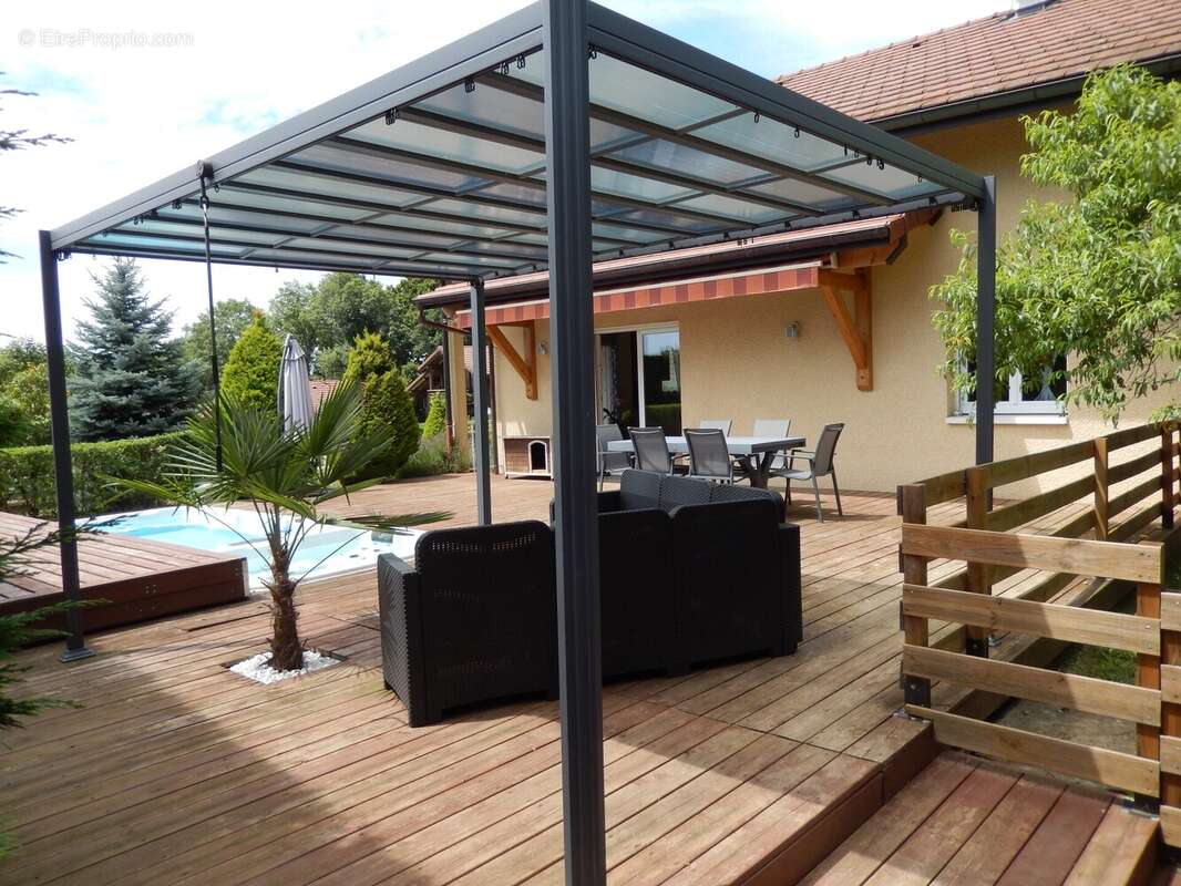 Maison a vendre a Fillinges Terrasse Pergola - Maison à FILLINGES