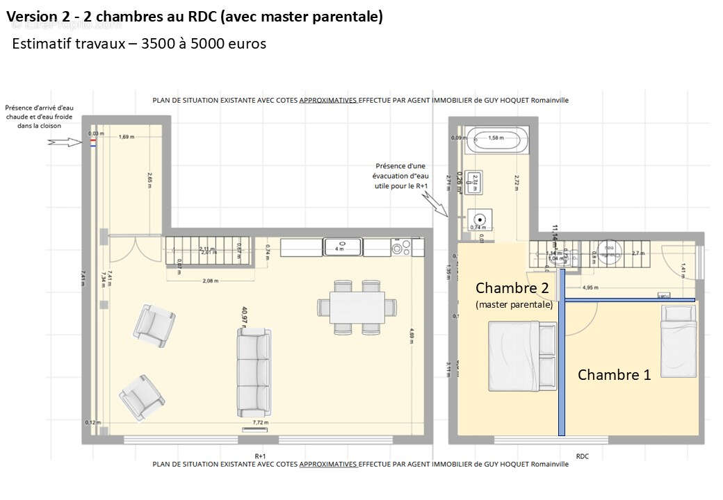 Appartement à LES LILAS