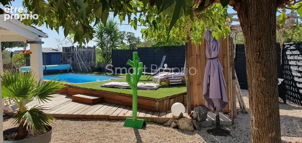 jolie maison de plain-pied *piscine bois semi-enterrée * secteur calme et recherché* vue dégagée - photo 5