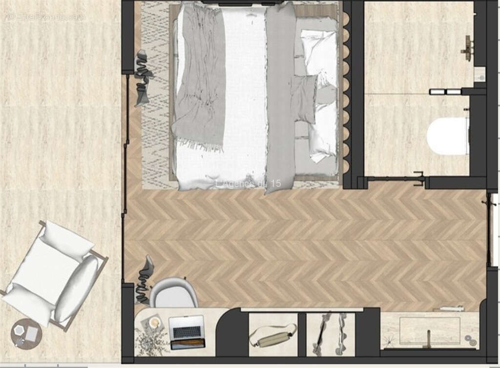 Appartement à PARIS-15E
