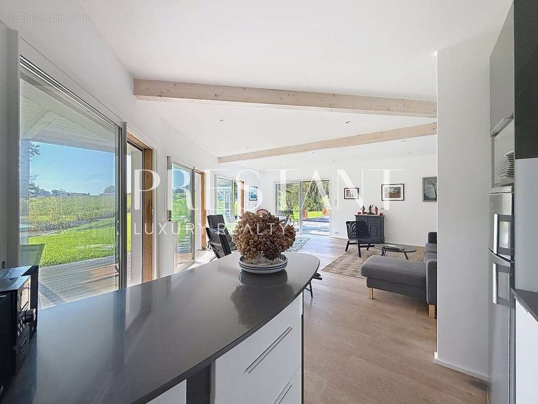 Bidart  Maison contemporaine avec piscine et vue montagne - photo 15