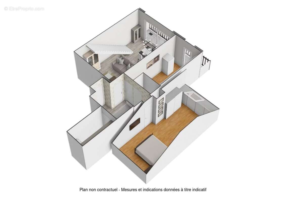 Appartement à LES MUREAUX