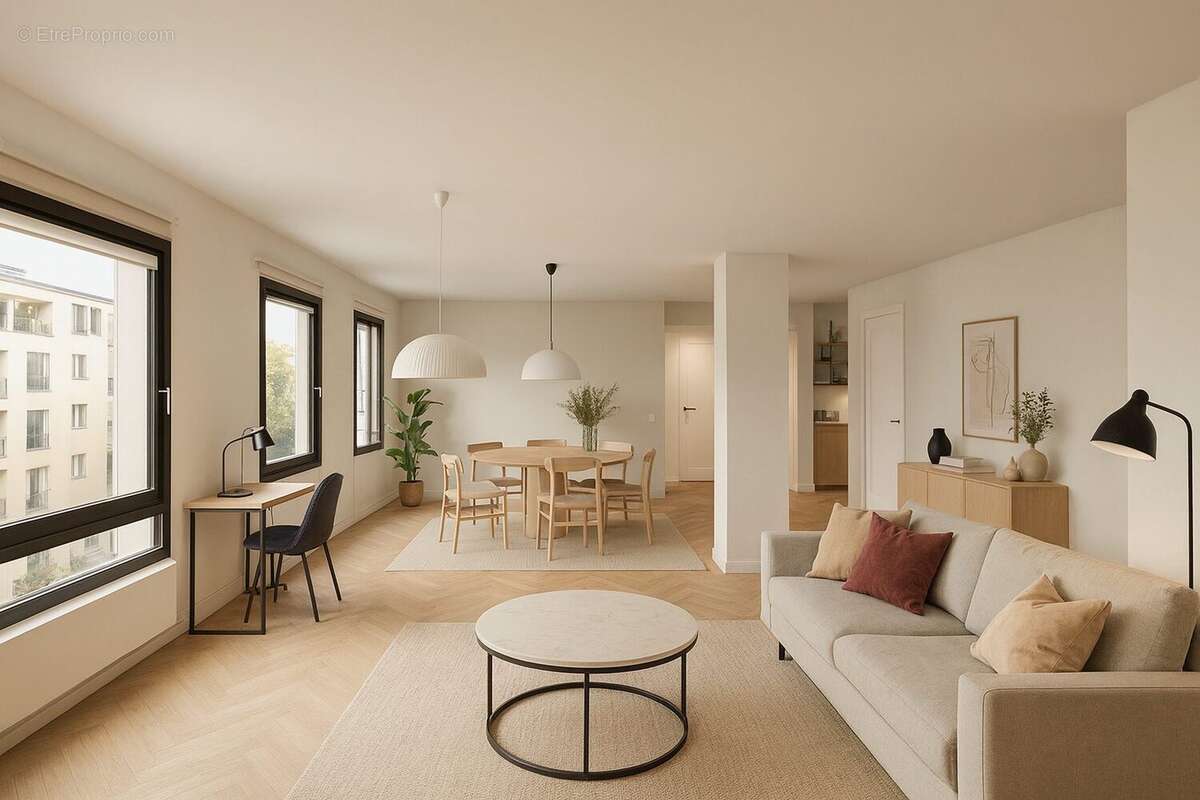 Appartement à ISSY-LES-MOULINEAUX