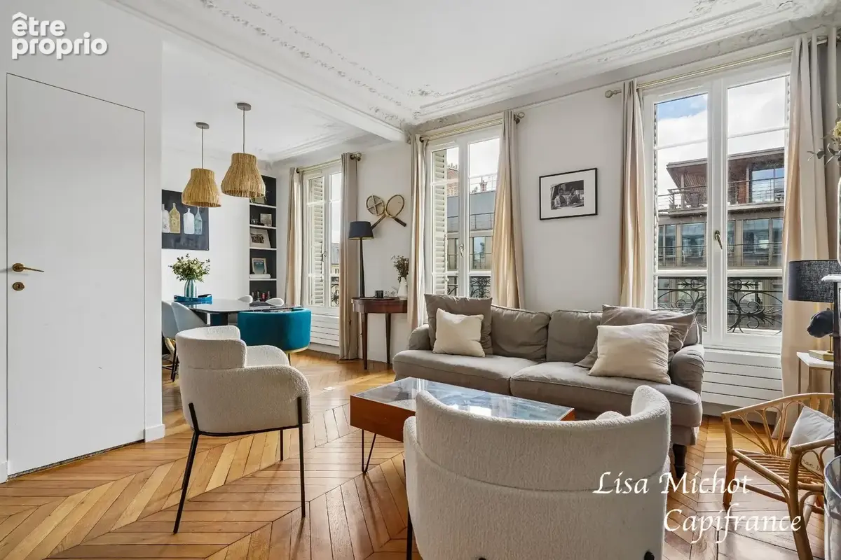 Neuilly-sur-Seine, appartement 3 pièces au charme de l'ancien au sein d'une résidence de standing - photo 3