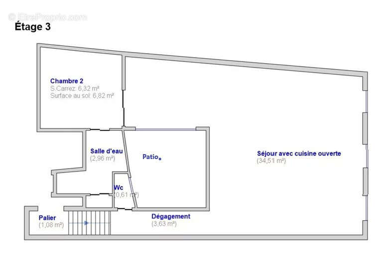 Appartement à PARIS-4E