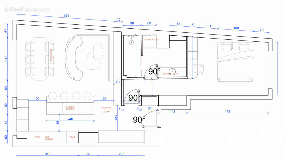 Photo 8 - Appartement à COURBEVOIE