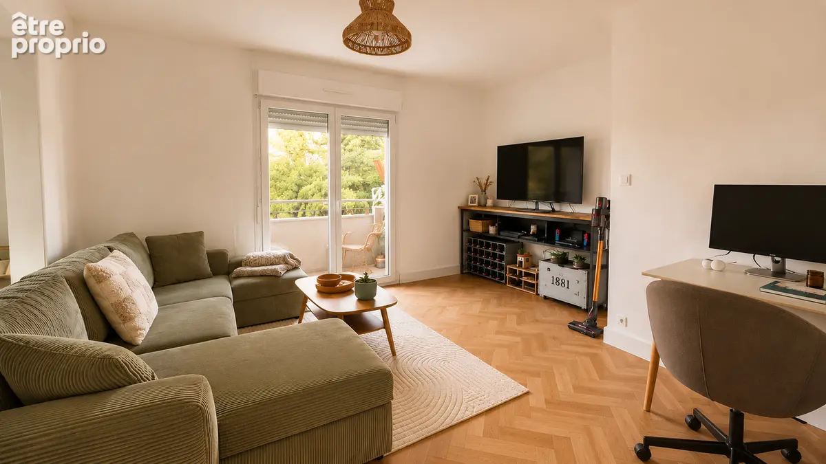 Exclusivité - Appartement T3 rénové avec balcon - Résidence Le Plein Ciel à Béziers - photo 2