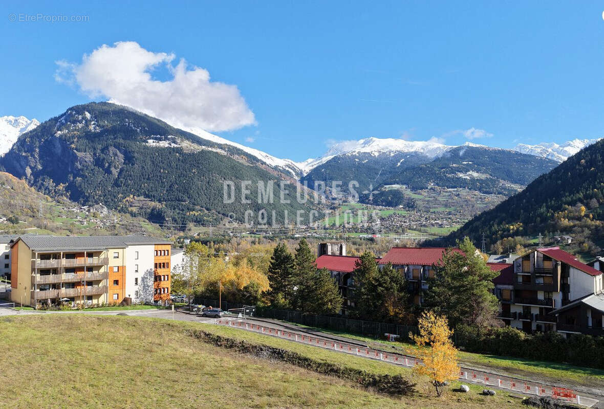 Vue depuis balcon - Appartement à BOURG-SAINT-MAURICE