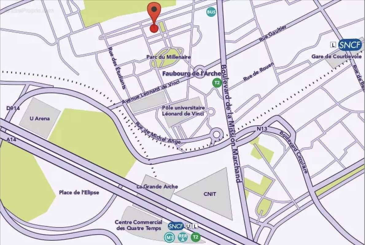 Appartement à COURBEVOIE