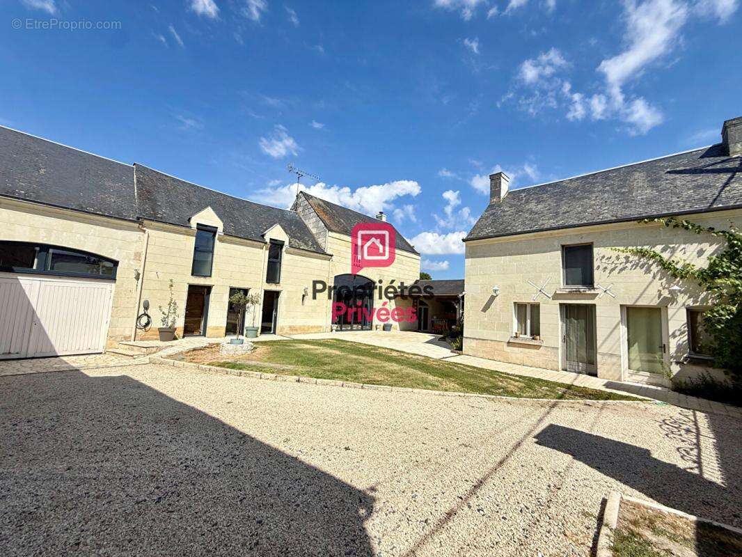 Maison Ancienne Beaumont En Veron 286m2 - Gîte - - photo 18