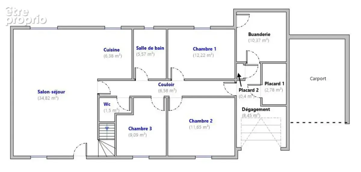 Maison 5 pièces 88 m² à vendre à La Bazoge (72650) - photo 13