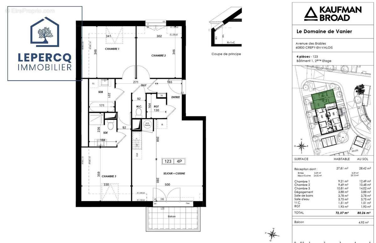 Appartement à CREPY-EN-VALOIS