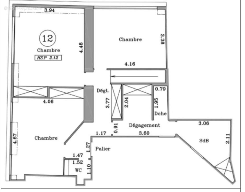 Appartement à PARIS-2E