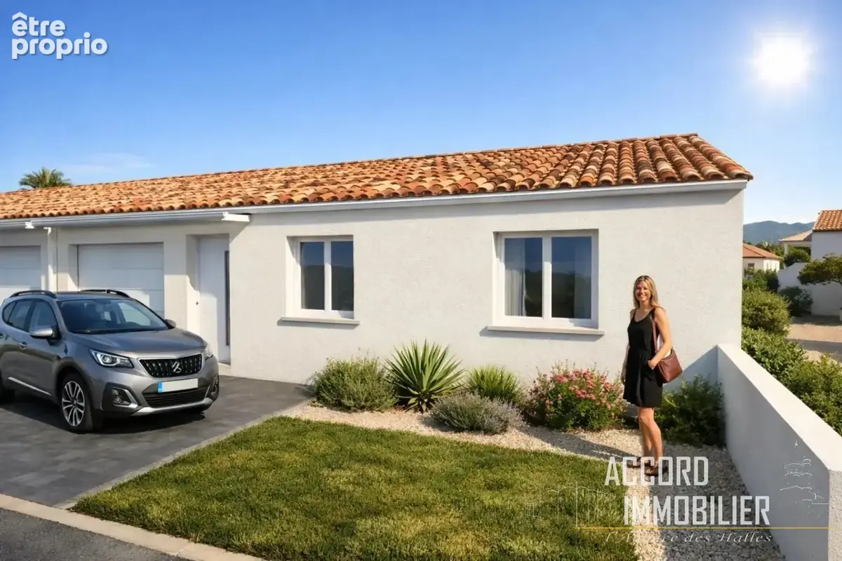 Maison t4 neuve- 98m2- montady - photo 1