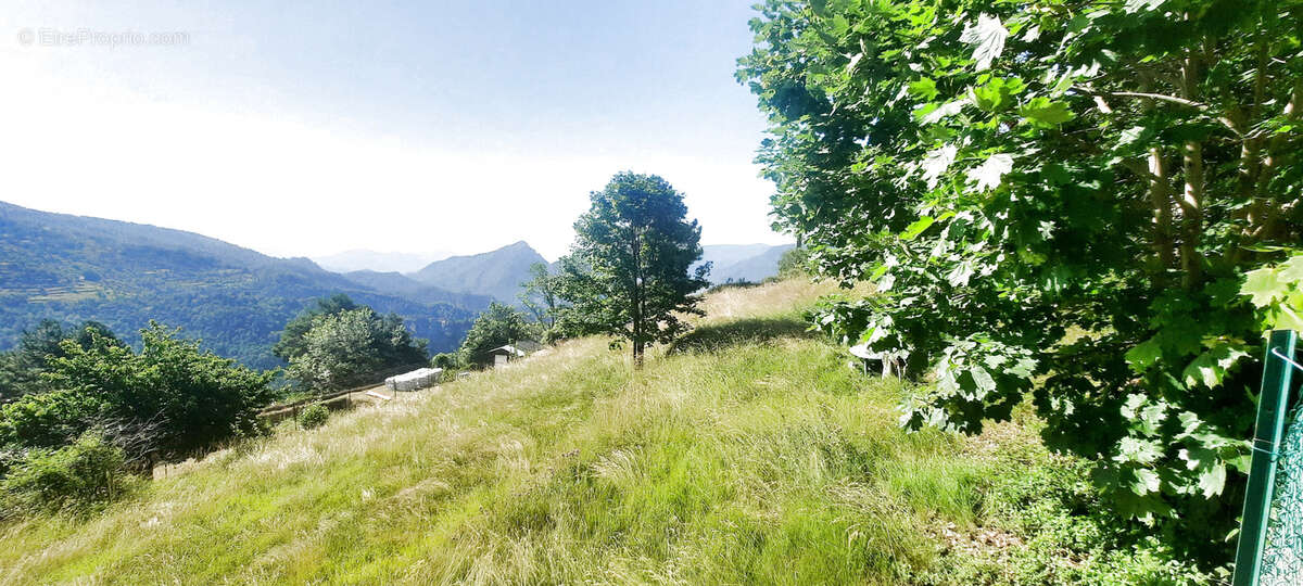 Terrain plat viabilisé, vue dégagèe , Vallée de l'Esteron. - photo 6