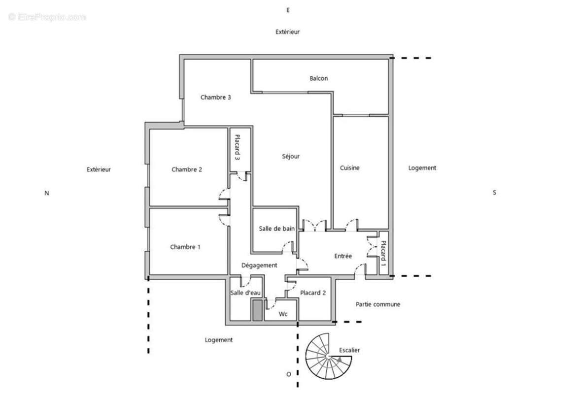 Appartement à VERSAILLES