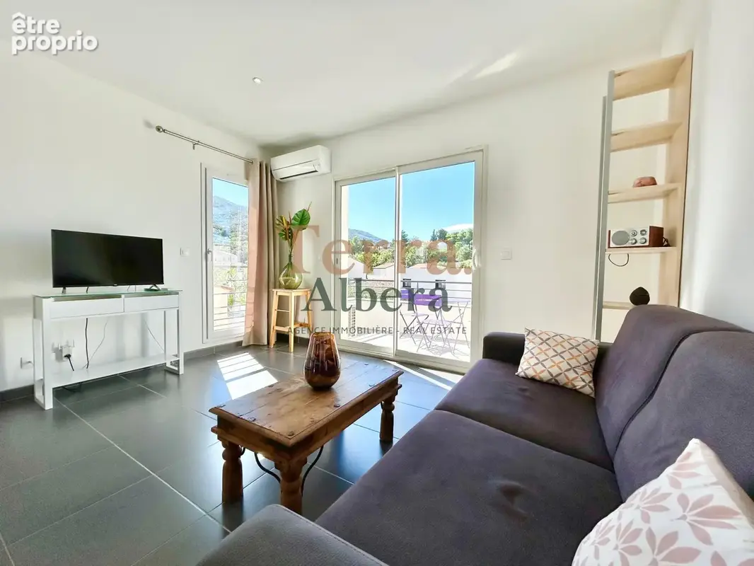 Villelongue-dels-monts   appartement de 49 m2   2 terrasses   cave   parking   vue - photo 4