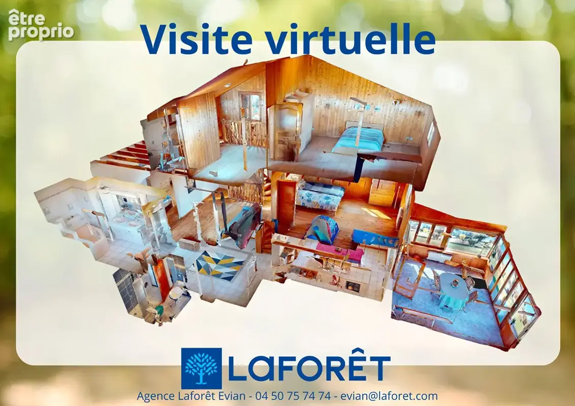 Maison Lugrin 5 pièces 157.27 m² sur 1091 m² de terrain. - photo 17