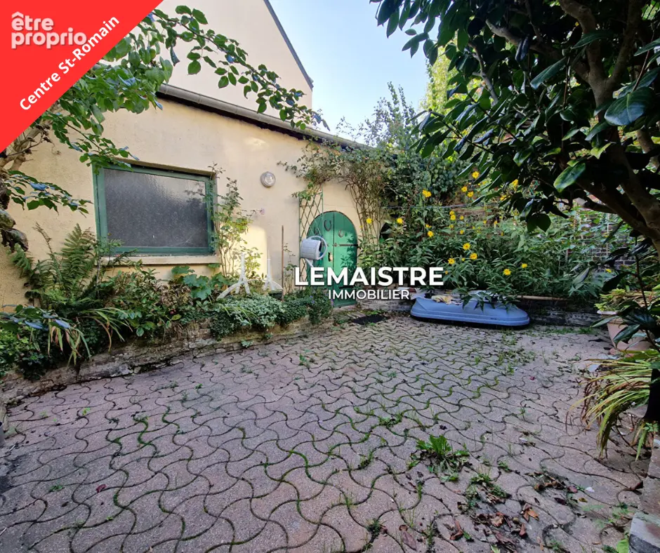 A vendre maison de ville - centre st-romain - 172 m² -  4 chambres - cour - dependance - photo 1