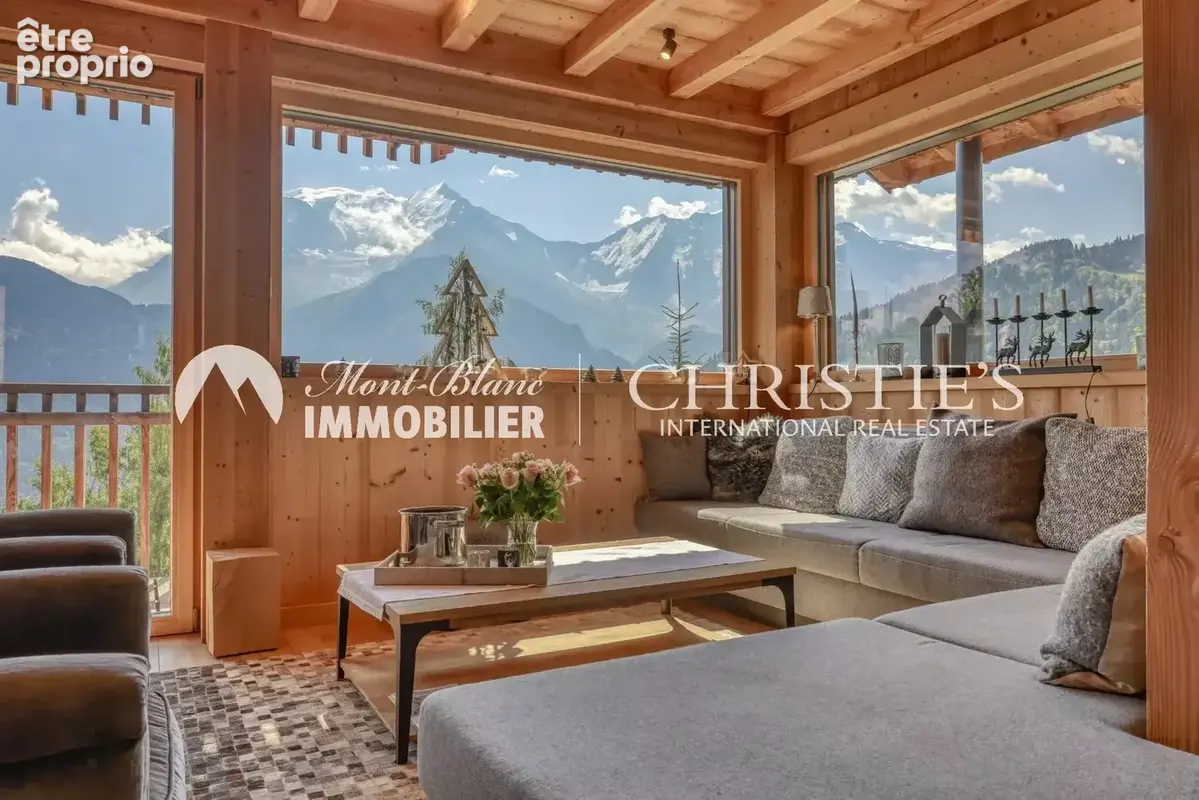 Chalet d’architecte avec vue exceptionnelle sur le Mont-Blanc - photo 2