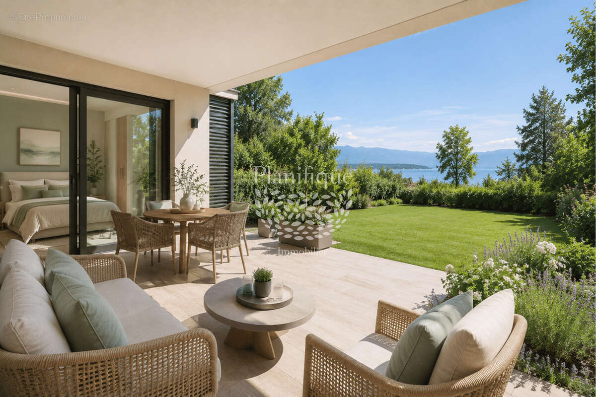 Yvoire — Appartement 3 pièces avec jardin de 135 m2 et terrasse, à 150 m du Lac Léman - photo 7