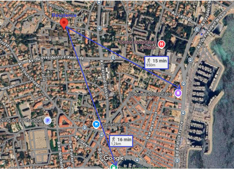 Appartement à LA CIOTAT