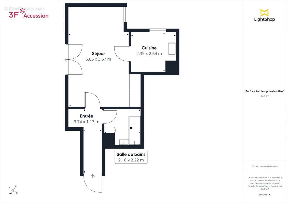 Appartement à CHOISY-LE-ROI