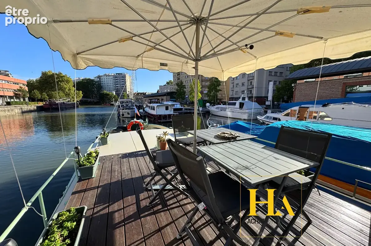 Péniche habitable navigante 75 m² - 21,25 /4,09m Toulouse centre - photo 6