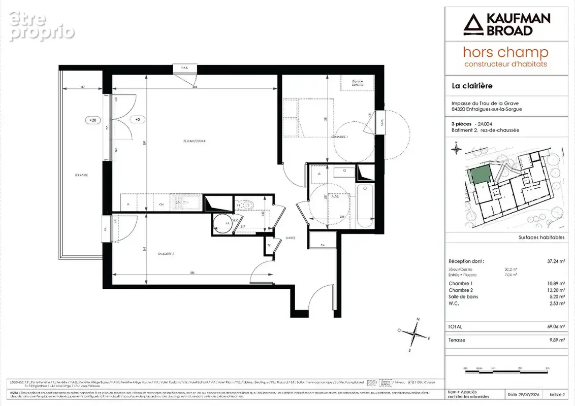 Appartement 69m² à entraigues-sur-la-sorgue - photo 4