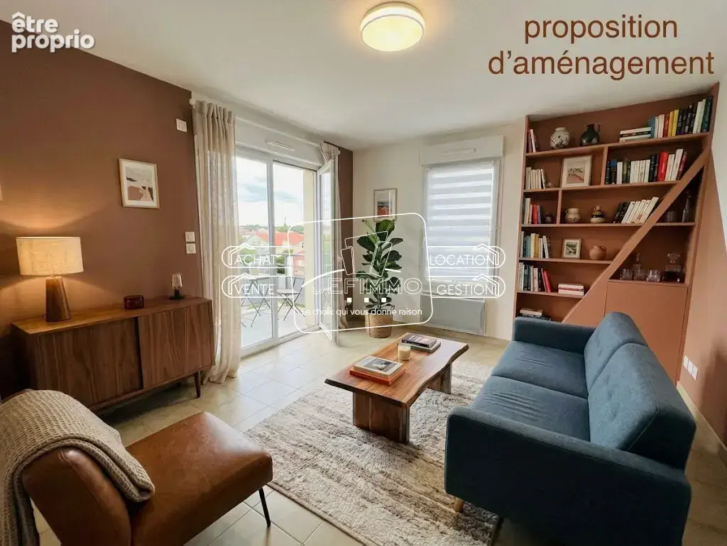 Appartement Bouguenais 2 pièce(s) 44.44m² - photo 1