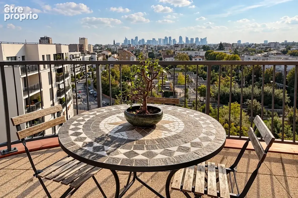 Appartement Bois Colombes 4 pièce(s) 85.02 m2 + terrasse et parkings - photo 9