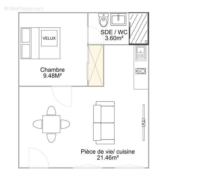 Appartement à LA ROCHELLE