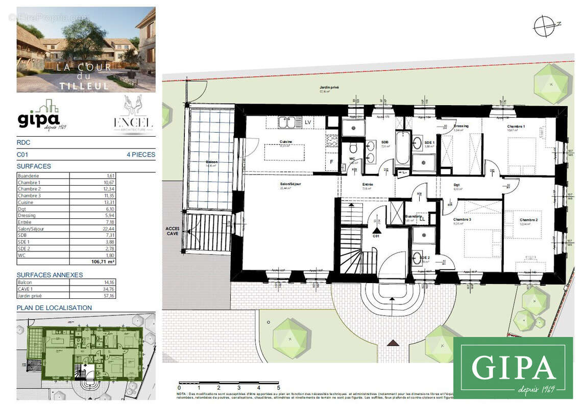 Appartement à NIEDERHAUSBERGEN